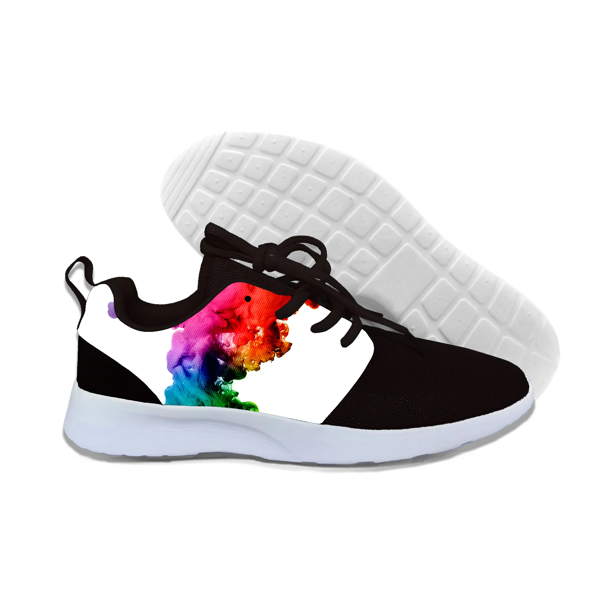Светильник обувь для бега дышащие кроссовки горячая Распродажа цвет Tie Dye 3D