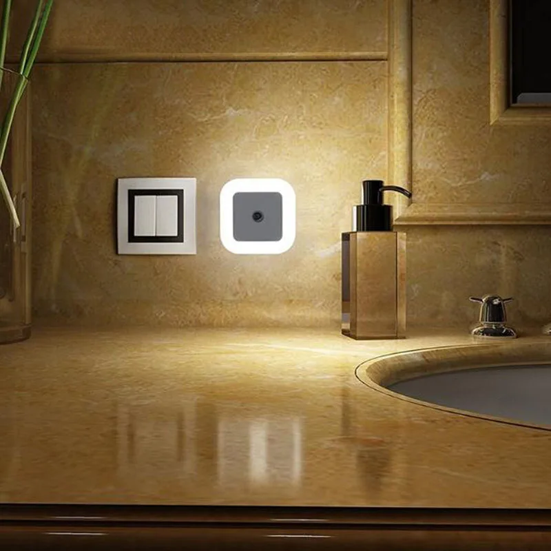 Светодиодная Индукционная ночная лампа с автоматическим управлением датчиком