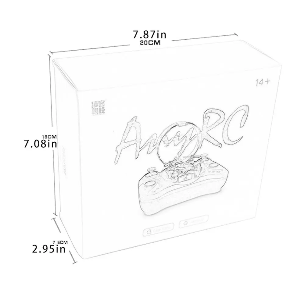 Карманный мини Дрон с дистанционным управлением радиуправляемый вертолет NaNo Micro