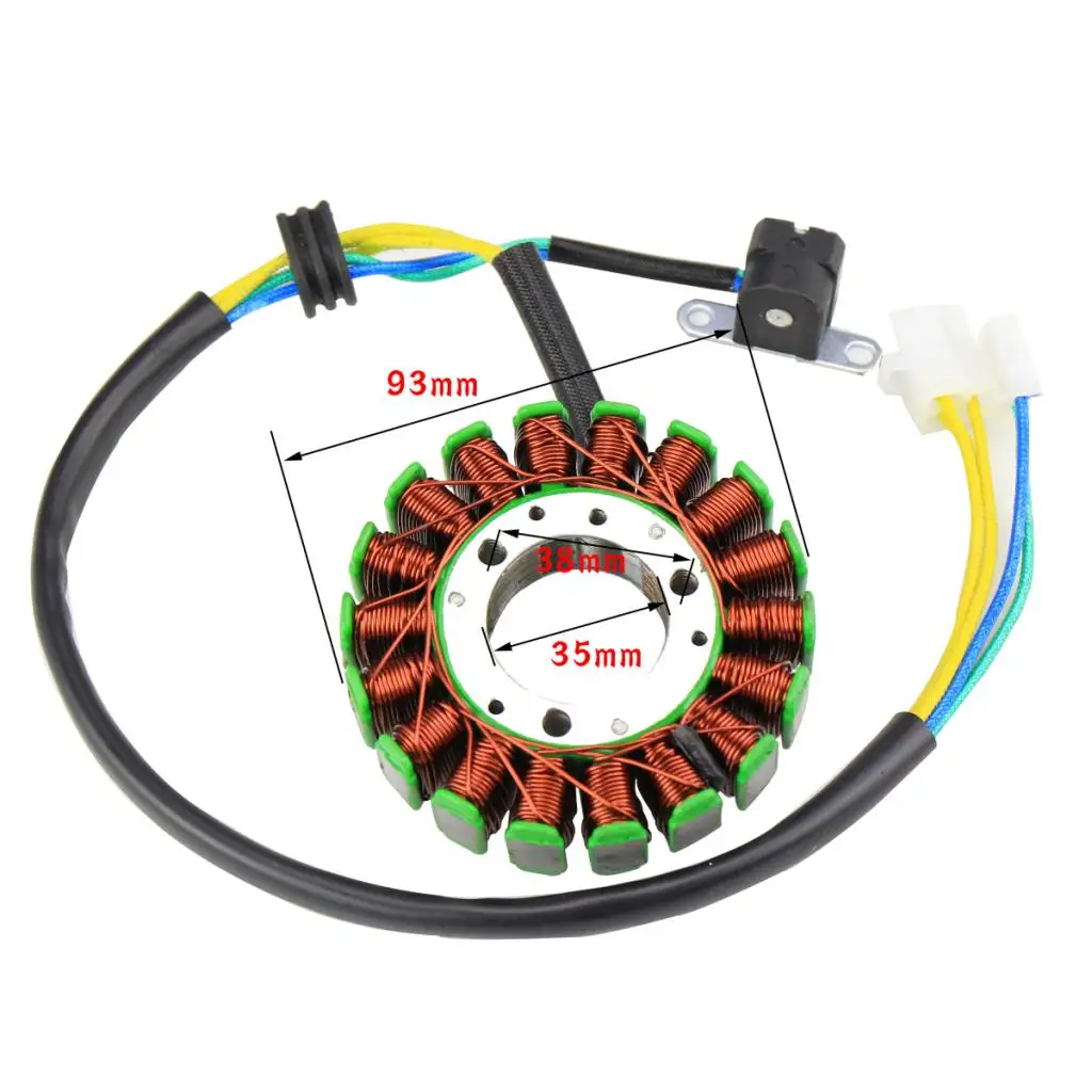 

Replacement 18 Pole Stator Magneto Coil for YP250 Motorcycle ATV