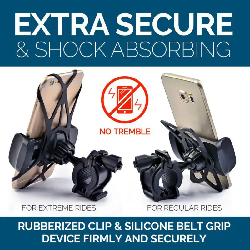 Универсальный держатель для Руля Мотоцикла Руль 360 Вращающийся мобильного