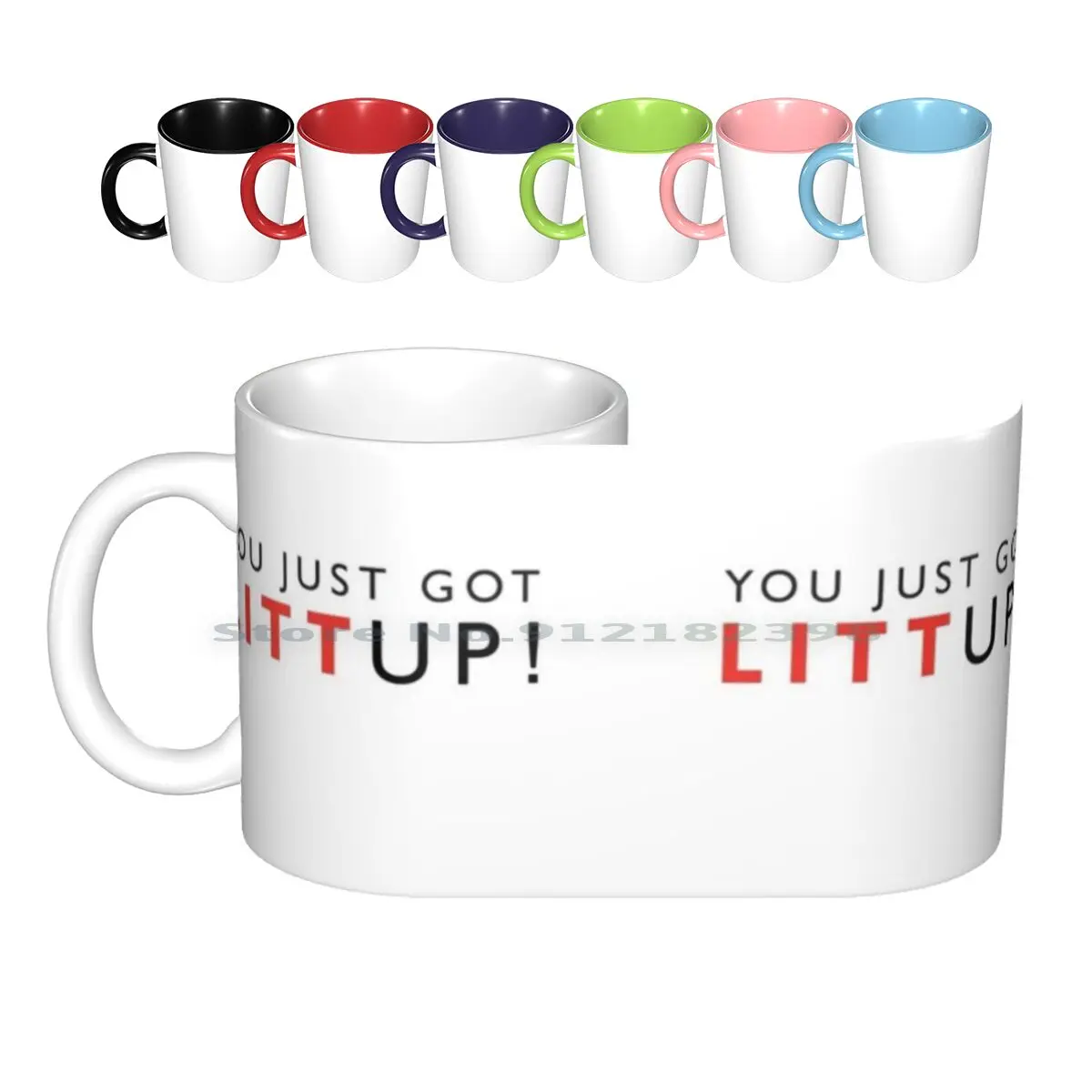 

Вы только что получили небольшие керамические кружки, кофейные чашки, кружка для молока и чая, вы покупаете у юриста Litt Louis Litt Law, короткая цит...