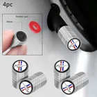 4 шт. автомобильные товары, крышка клапана колеса, украшение автомобиля, пылезащитная крышка для Ford Mustang Shelby GT 350 500 Cobra, аксессуары для стайлинга автомобиля