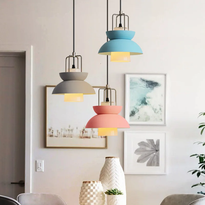 Современный современный подвесной светильник алюминиевая деревянная Подвесная