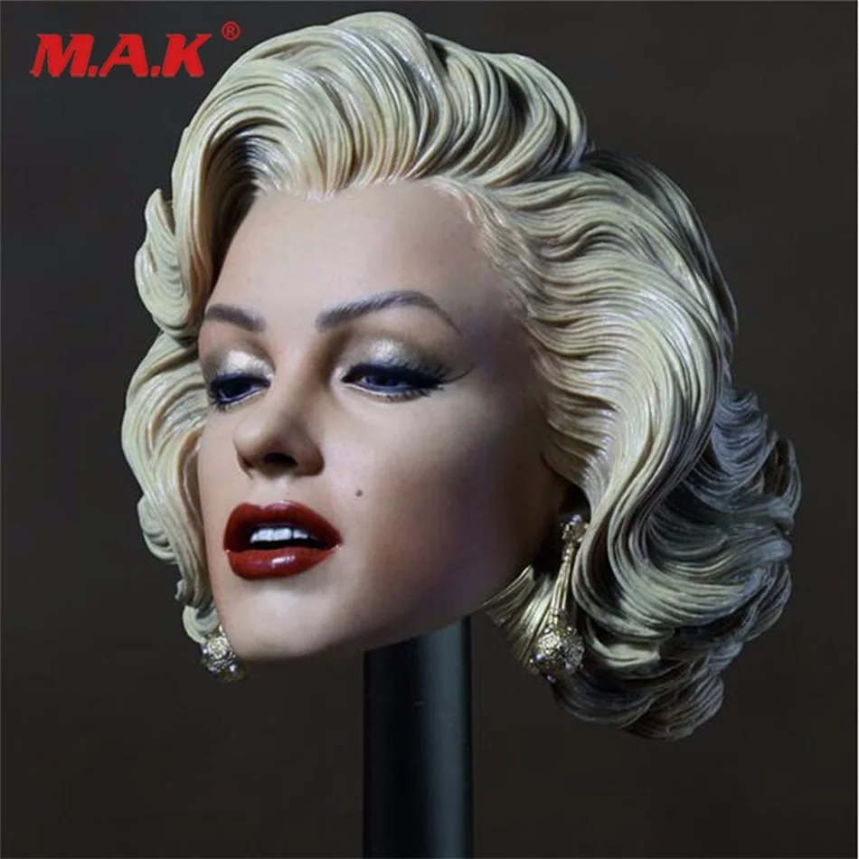 

Масштаб 1:6, женская голова, лепите джентльменов, предпочитайте блондинки 1953 для женской экшн-фигурки 12 дюймов, кукла-тело