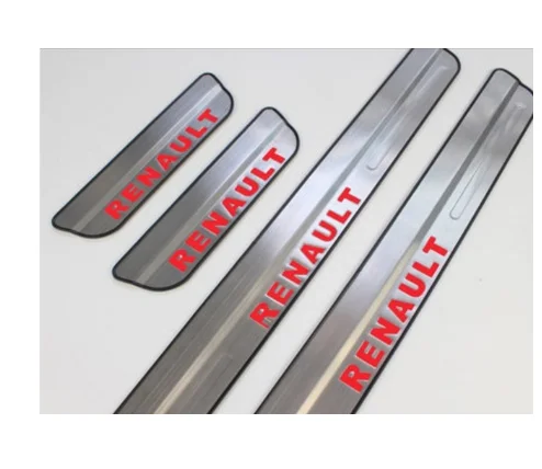 Запчасти для порога автомобиля Накладка на порог из нержавеющей стали Renault Kadjar 2015