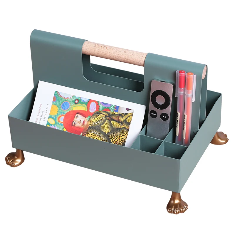 

Desktop Creative Stationery Storage Box Girl Heart Organizing Box Sundries Remote Control Multifunctional Storage
