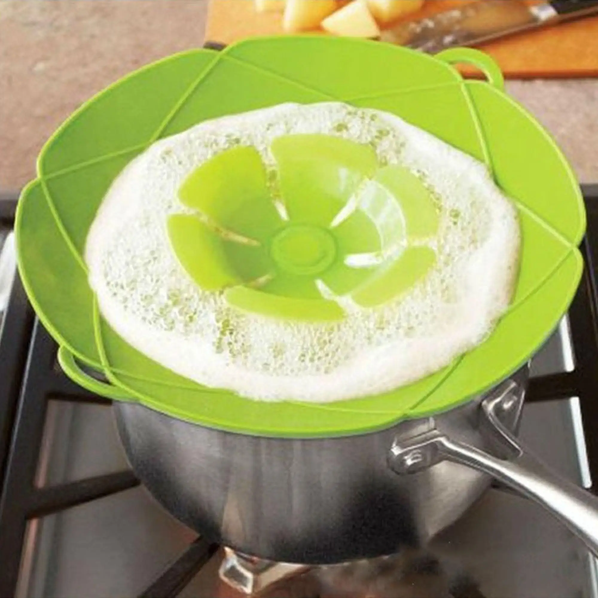 Силиконовая крышка для защиты от пролива кухонный инструмент |