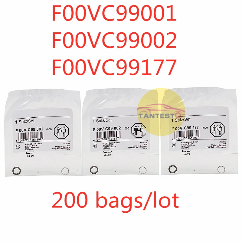 FOR BOSCH F00VC99001 F00VC99002 F00VC99177 Diesel Common Rail Injector Seal Washer Ring Valve Ball Repair Kits