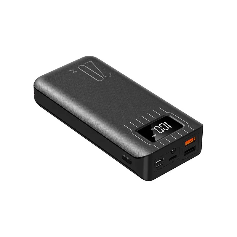 

Внешний аккумулятор 20000 мАч, портативное зарядное устройство с двумя USB-портами типа C, внешний аккумулятор для Xiaomi