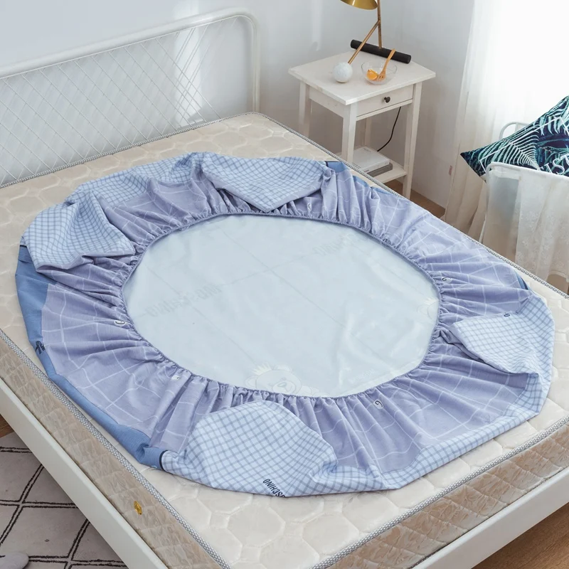 Хлопковое водонепроницаемое и дышащее покрывало с принтом для детской кровати