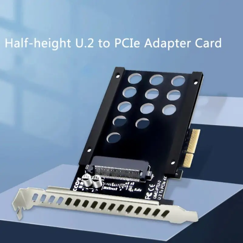 U.2 PCI E адаптер U2 PCIe конвертер SFF-8639 SSD PCI-e карта контроллера с волокнно-Оптической