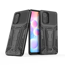 For Xiaomi Poco F3 Case Chariot Bracket Rubber Armor Rubber Phone Protective Case For Xiaomi Poco F3 Cover for Xiaomi Poco F3