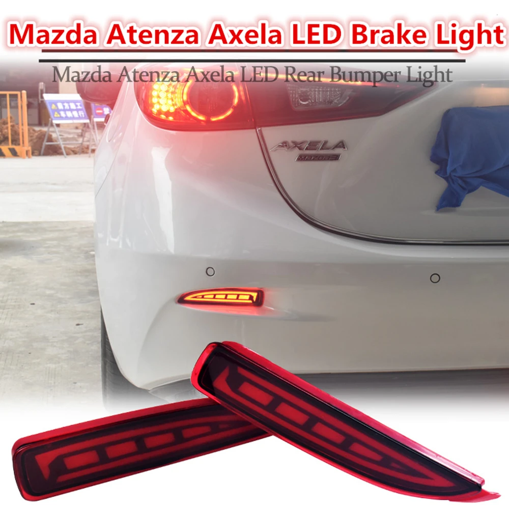 Светодиодный отражатель заднего бампера стоп-светильник для Mazda 6 Atenza 3 Axela (CA240)