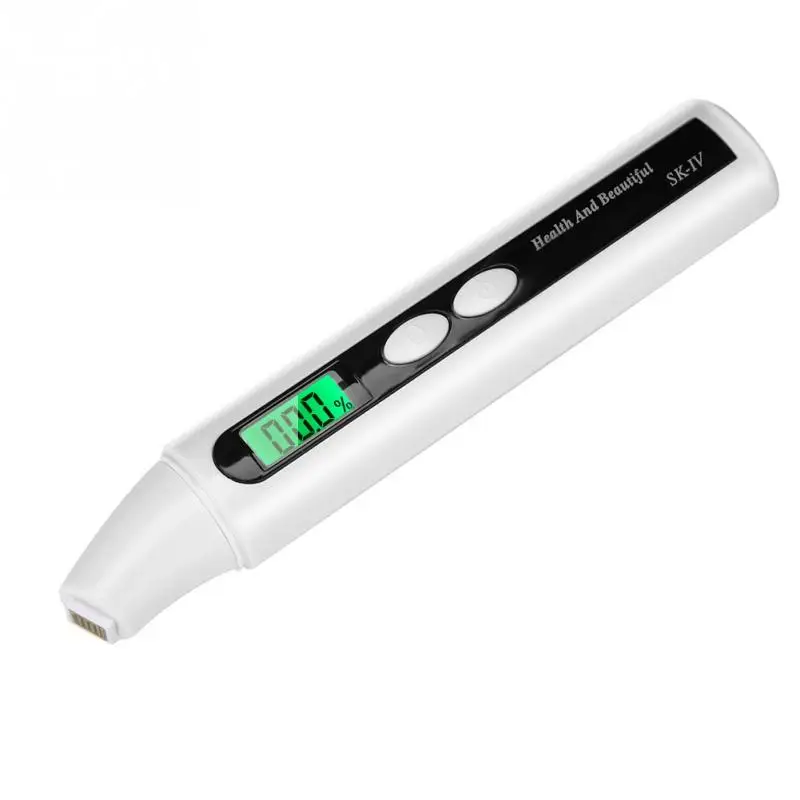 Цифровой измеритель влажности кожи с ЖК экраном тестер для ухода за кожей