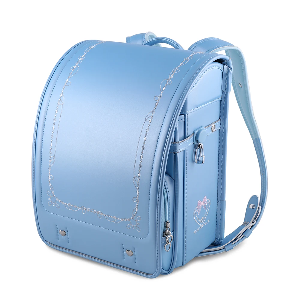 Рюкзак детский для девочек с цветочной вышивкой