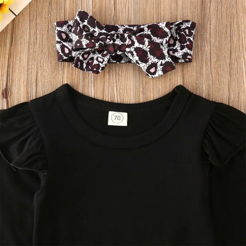 Одежда для новорожденных девочек Комбинезон с оборками однотонный топ боди +