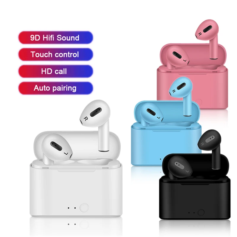 Беспроводные Bluetooth-наушники Air i12 Pro TWS водонепроницаемые наушники с зарядным