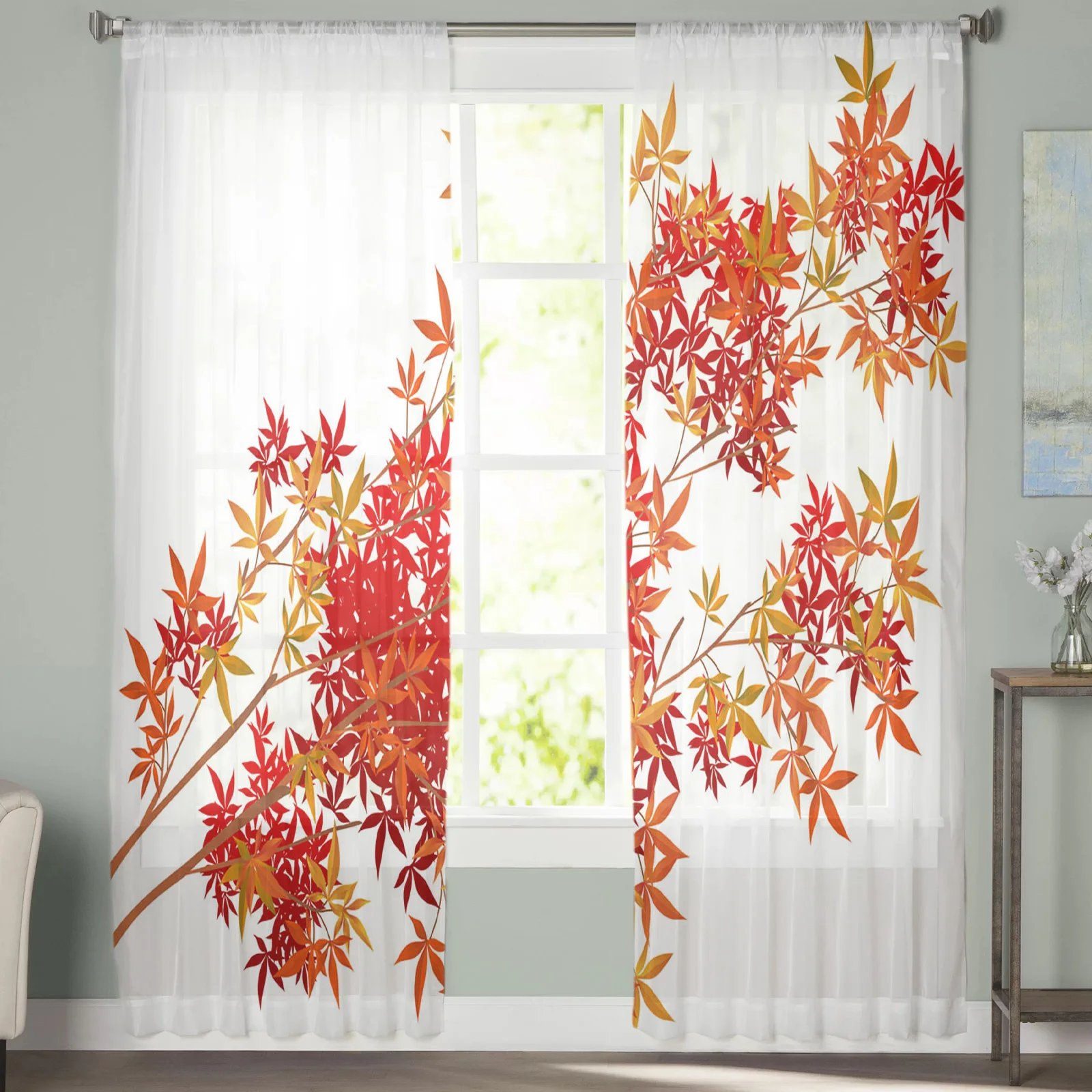 Заводской принт красный клен заставка особые случаи на каждый день открытом