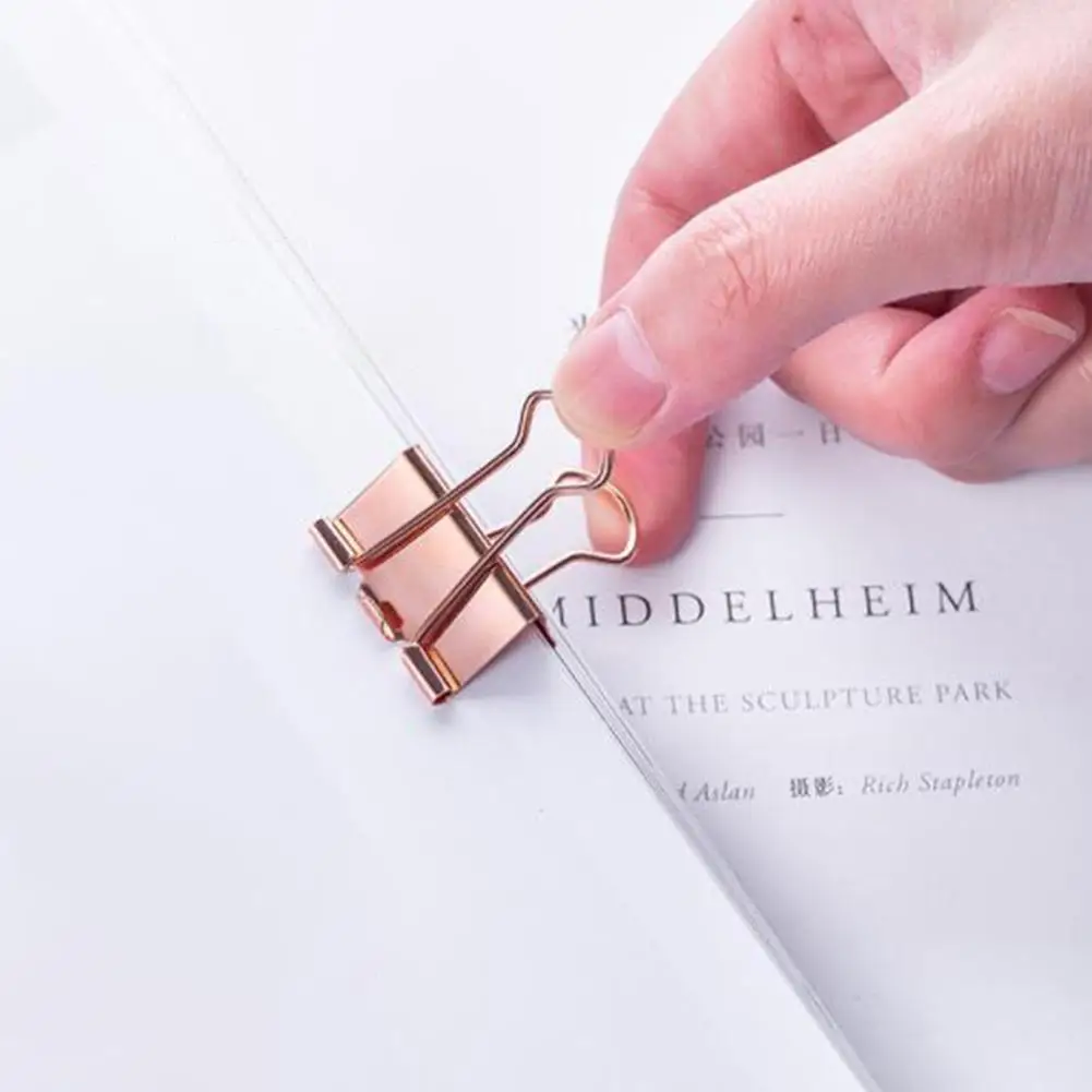 Набор кнопочных зажимов для скрепки бумаги 72 шт. с акриловой коробкой органайзер