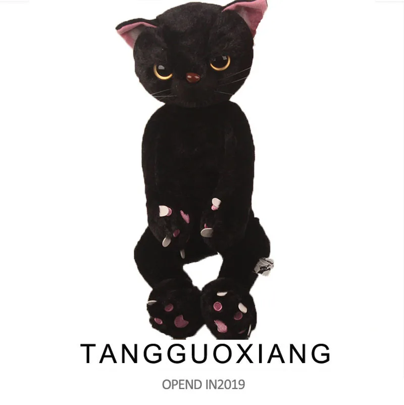 60 см Мультяшные кошки плюшевые игрушки мягкие набивные животные японский