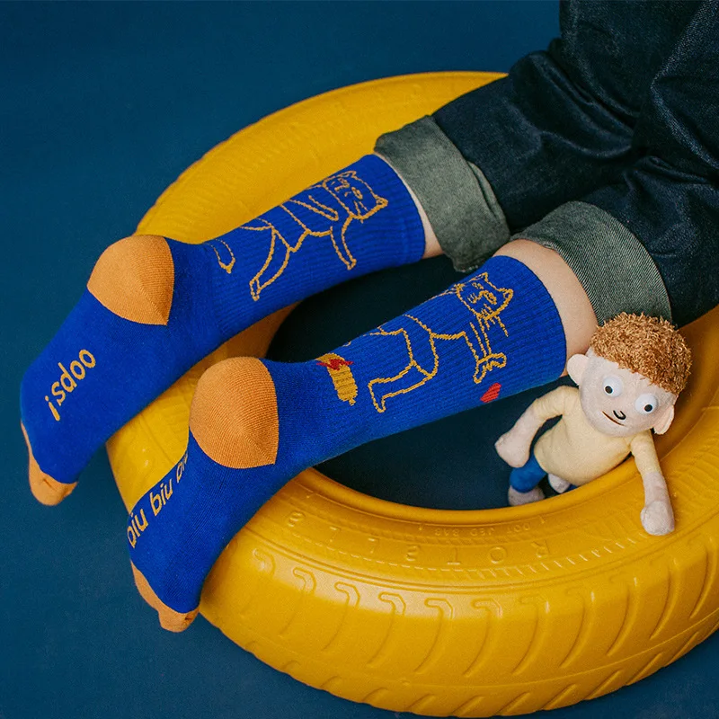 Женские модные носки новые хлопковые дезодорирующие удобные эластичные дышащие