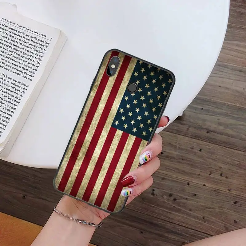 

American USA Flag Phone Case For Xiaomi Redmi note 7 8 9 t k30 max3 9 s 10 pro lite