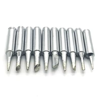 12pcsset electric replaceable soldering iron tips 900m t series for hakko soldering rework station best price high quality