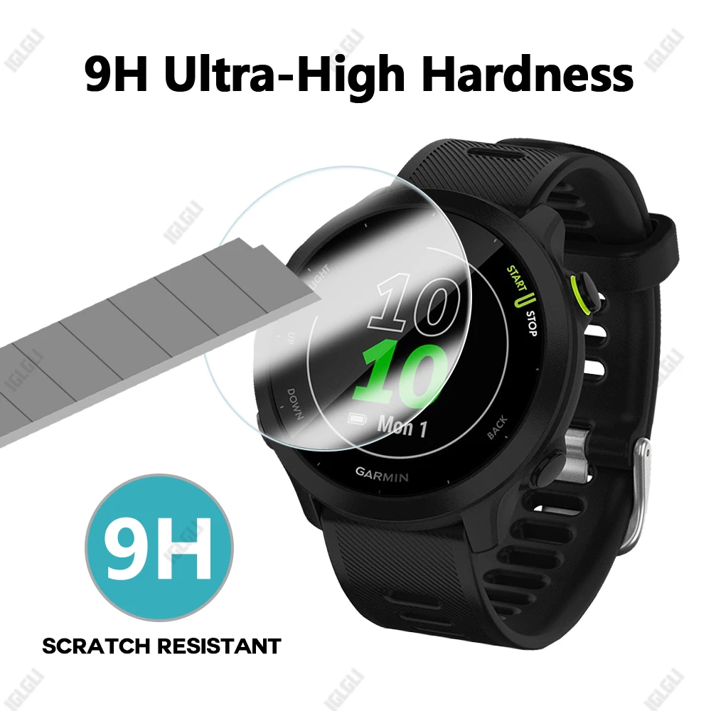 Высококачественное закаленное стекло для смарт-часов Garmin Forerunner 235 Lite 645 Music 245 M 735 XT