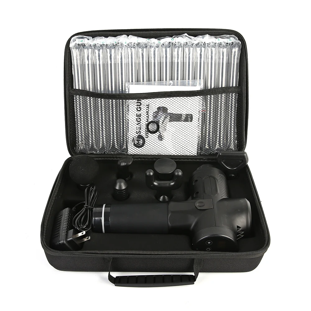 Пистолет Fascia в металлическом корпусе отличная текстура массажер для глубоких