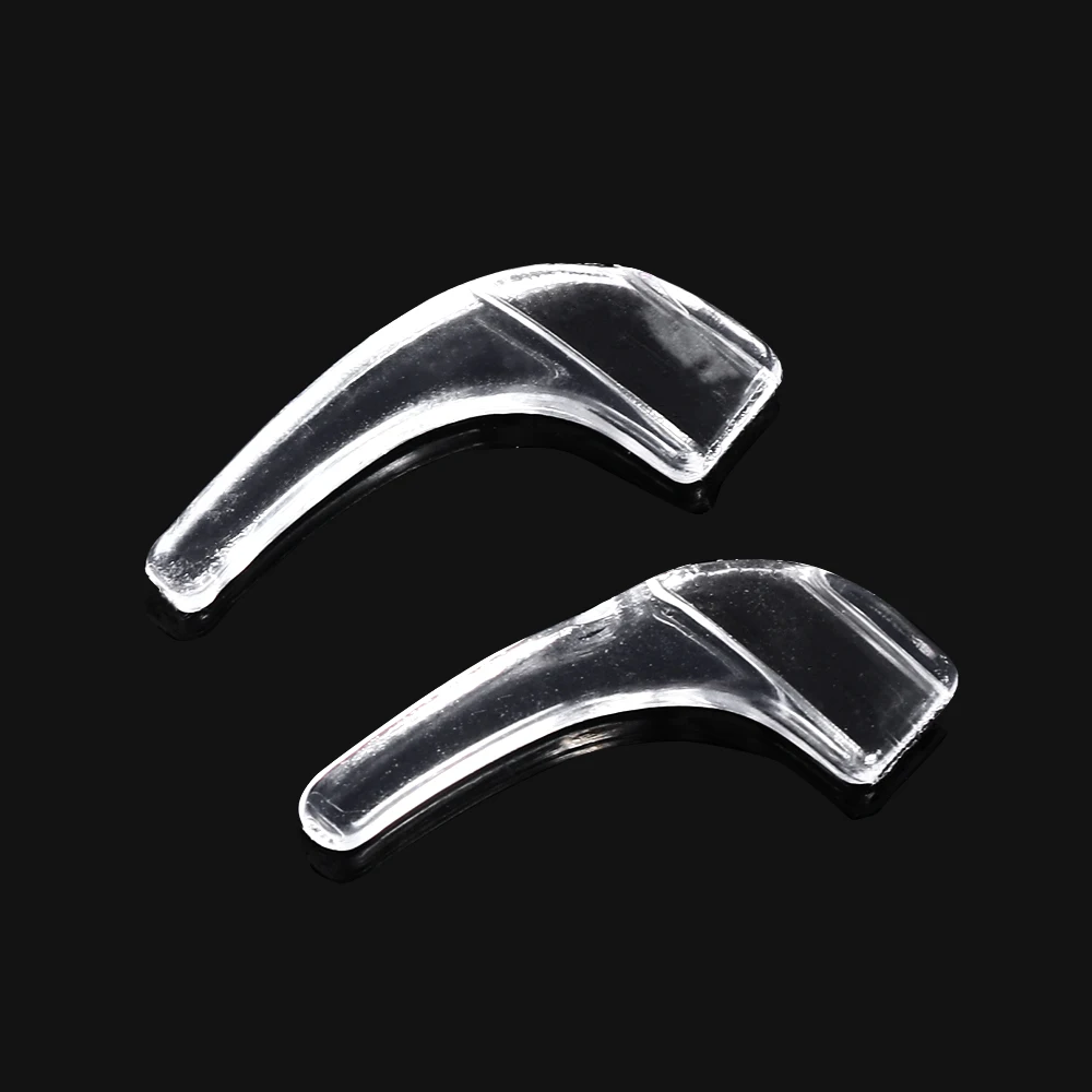

1 Paar Siliconen Transparante Oor Haken Anti Slip Gemakkelijk Te Gebruiken Bril Brillen Holder Grip Tempel Voor Sport Eyewear