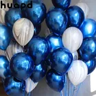 Металлический хромированный латексный шар, 1525 шт., 51012 дюйма, для свадьбы, Рождества, дня рождения, вечеринки, металлический декоративный шар