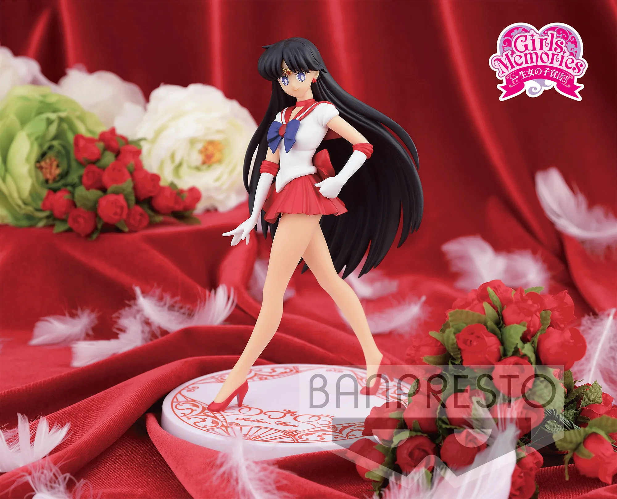 

BANDAI Banpresto Sailor Moon Hino Rei Figure Model Anime
