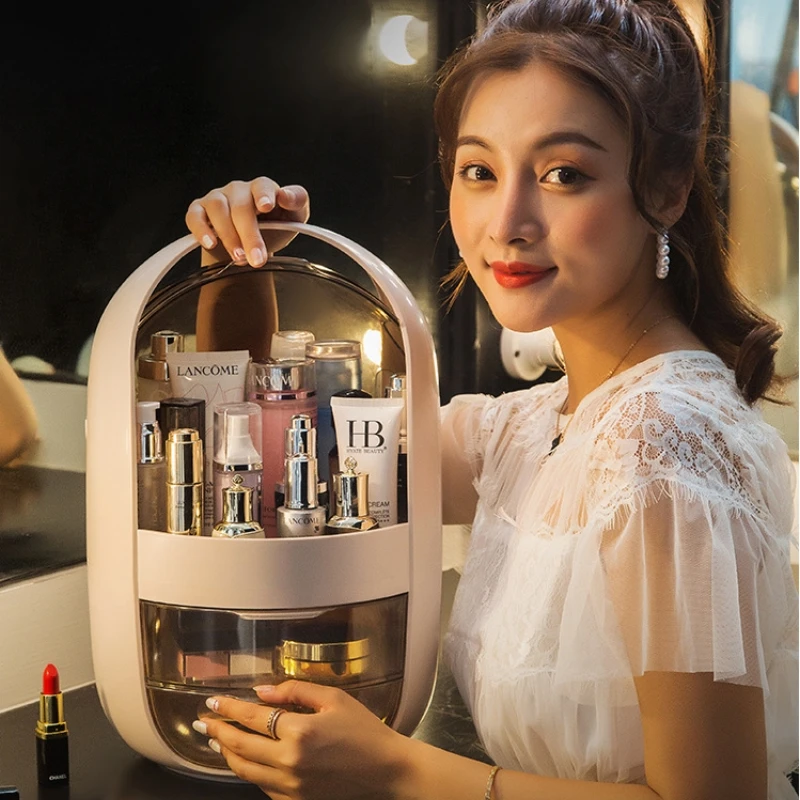 Женский дорожный косметический набор красивый чехол модный акриловый