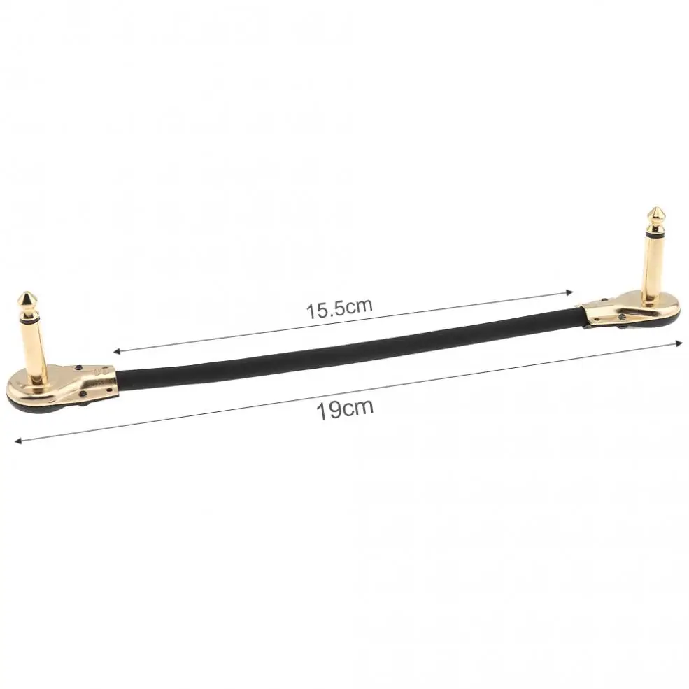 15 см/6 дюймов прочный гитарная педаль эффектов инструмент Соединительные кабели