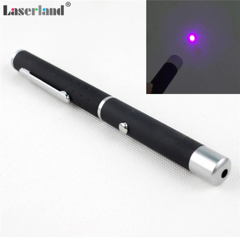 

5mW 405nm Violet Blue Laser Pointer Pen Glow Threads T-shirt UV Lighting Tester Class 3R Safety Standard EU