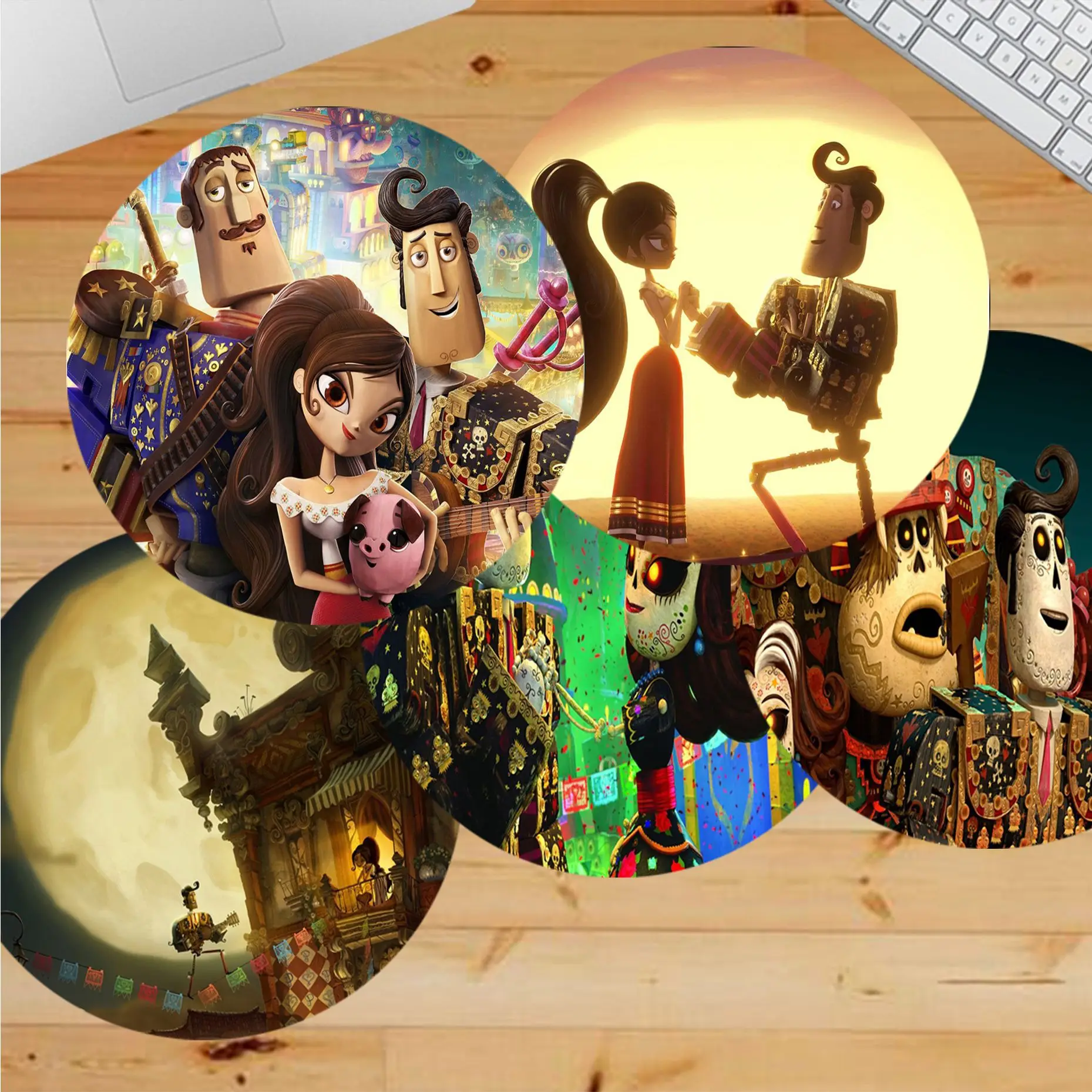 

Disney the book of life Soft Rubber Professional Gaming Mouse Pad computer desk mat for gaming