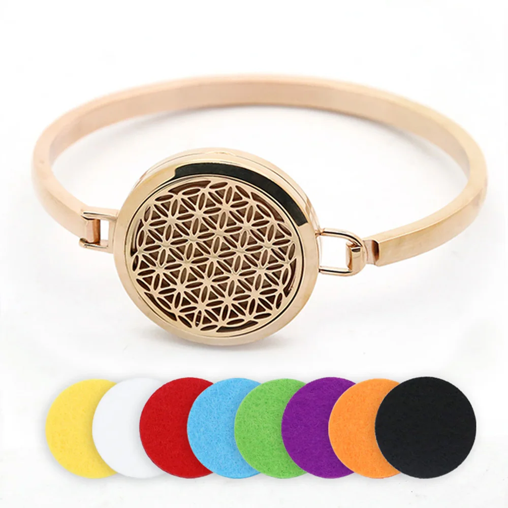 Распылитель эфирного масла BOFEE браслет с аромадиффузором магнитный медальон для
