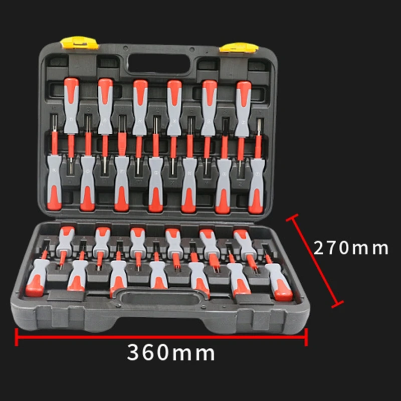 

26Pcs Car Wiring Connector Pin Release Extractor Crimp Terminal Automotive Wire Terminal Pin Removal Tool