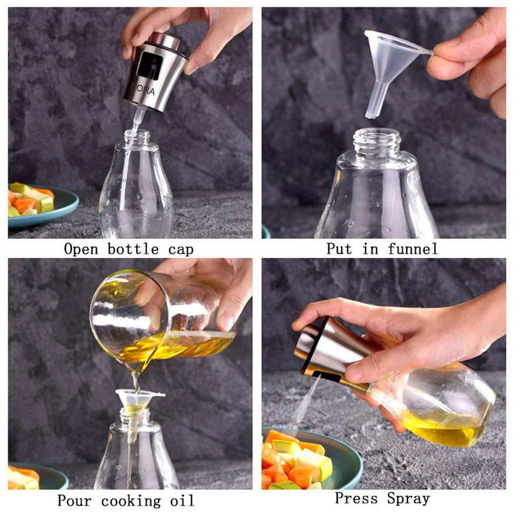 распылитель для масла 100 мл/200 мл спрей пульверизатор бутылка кухня