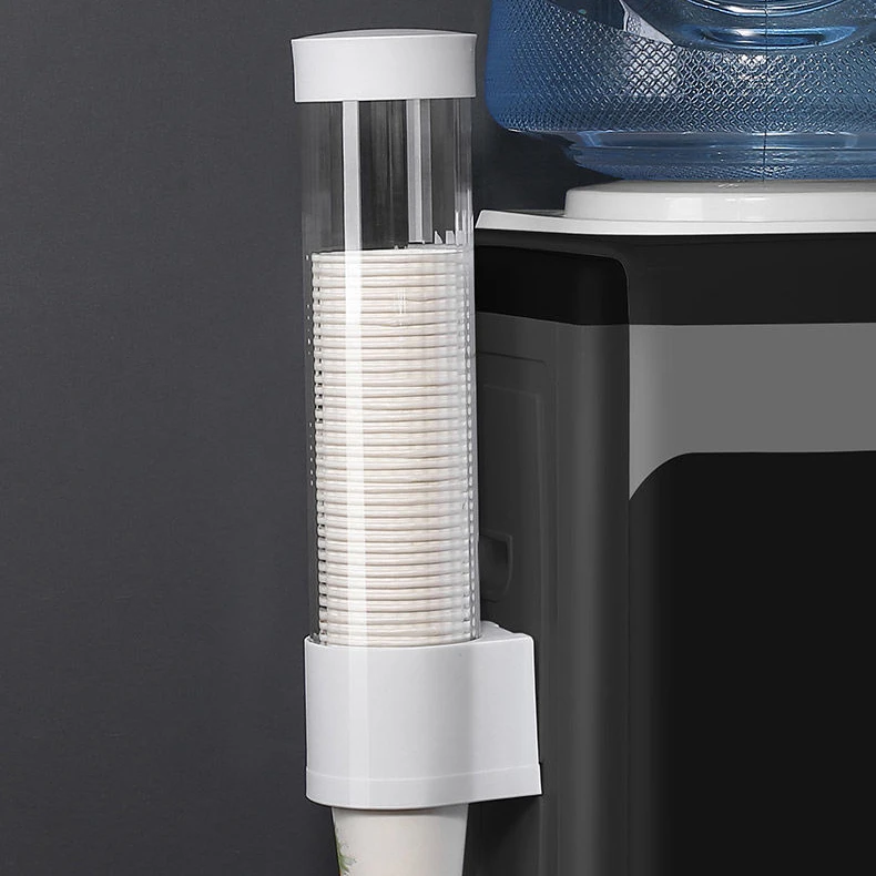

Cup Puller Paper Cup Holder Disposable Cup Holder Punch-Free Wall-Mounted Cup Holder Water Dispenser Water Cup Holder Household