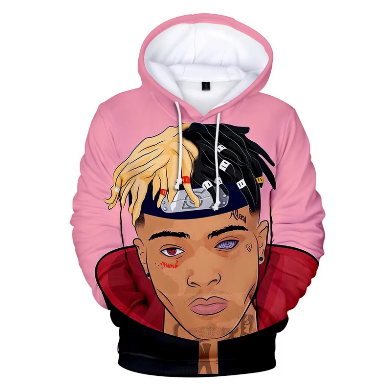 3 Xxxtentacion толстовки стильные мужские брендовые модные толстовки образец 3D принт осенние пуловеры с длинными рукавами в стиле хип-хоп Большие размеры - Цвет: 3