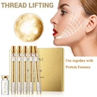 Наполнитель для лица, абсорбирующий коллаген, протеиновая нить, подтяжка лица, Шелковый фиброин, резьба по линии, Антивозрастная эссенция