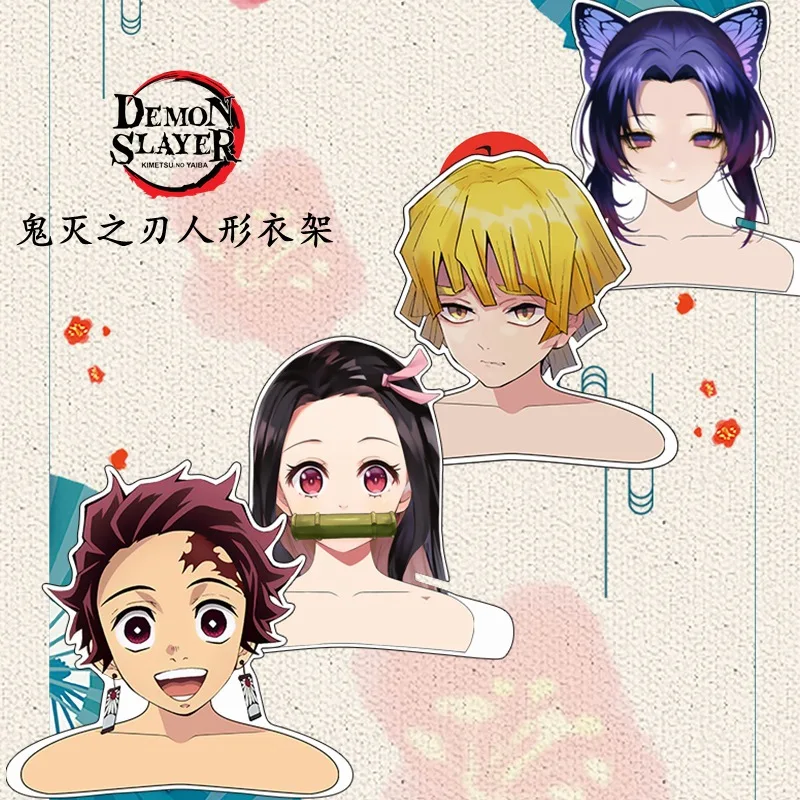 

Аниме рассекающий демонов Kochou Shinobu Kamado Nezuko Agatsuma Zenitsu аниме периферийная фигурка вешалка держатель креативные подарки