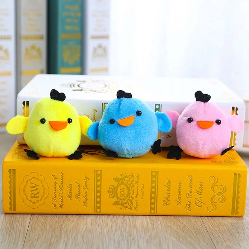 

3 pieces of Chick Animal Cute toy Show Soft baby Supplementary toy Day Toys Candy Cartoon Children DIY Plush Stuffed Small Doll
