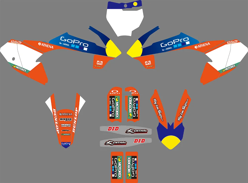 

GRAPHICS & BACKGROUND DECAL STICKER Kits Fit for KTM SX 85 SX85 2016 2017 2018 2019 2020 2021