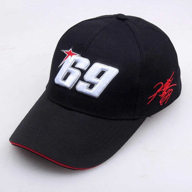 

New Motorcycle Racing Baseball Hat For Male Wholesale 3d Embroidery 69 Snapback Hat For Male Trucker Bones Unisex Hip Hop Hats