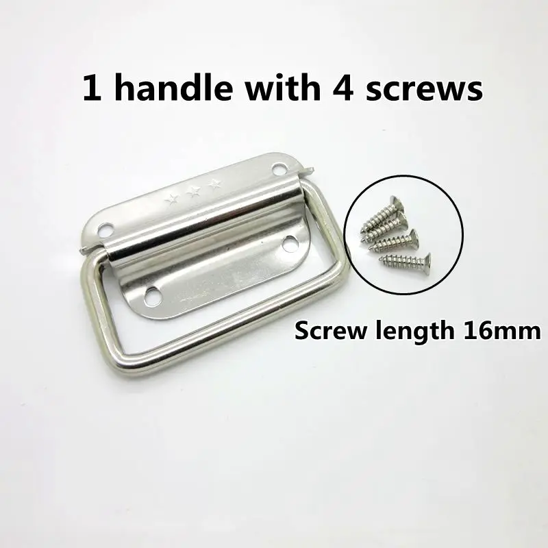 Утолщенная нержавеющая сталь коробка кольцо ручка сумка воздушный ящик