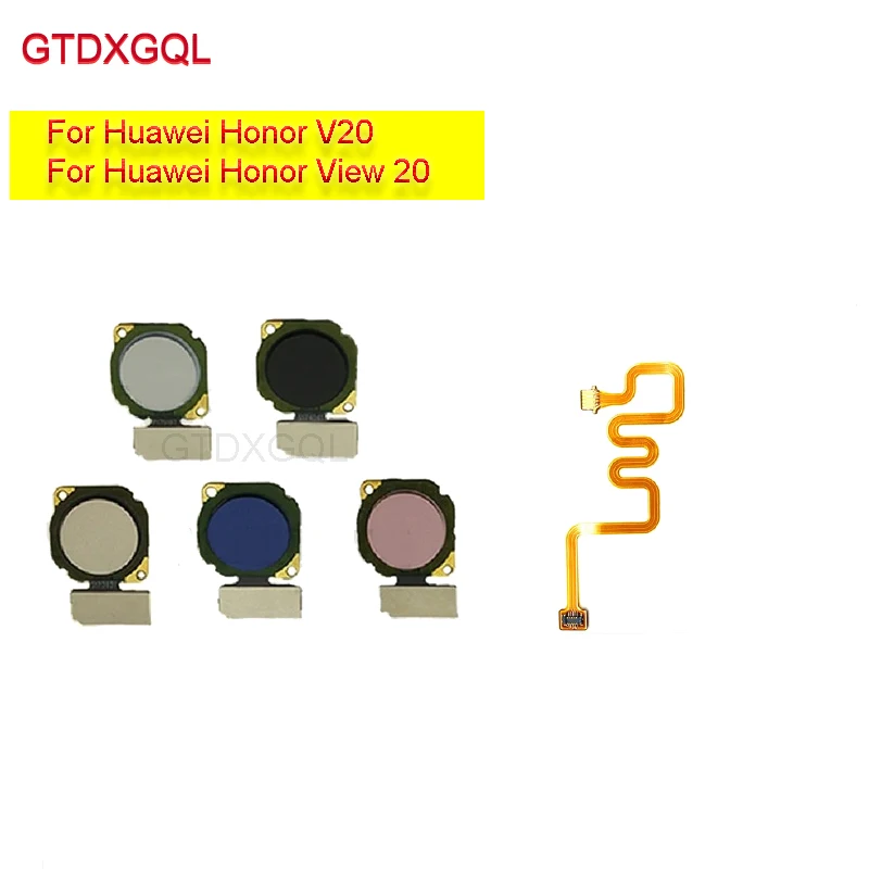 

Fingerprint Sensor For Huawei Honor V20 Connector Home Button Touch ID Flex Cable Replace Repair Parts