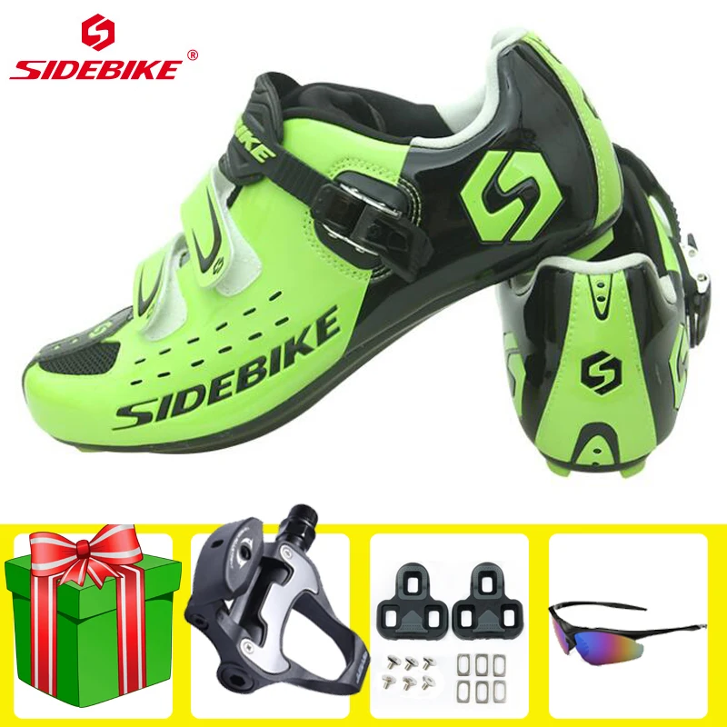 

Sidebike Professional Road Bike Cycling Shoes Men Sneakers Women Athletic Breathable Racing Bicycle Training Sports Bicicleta